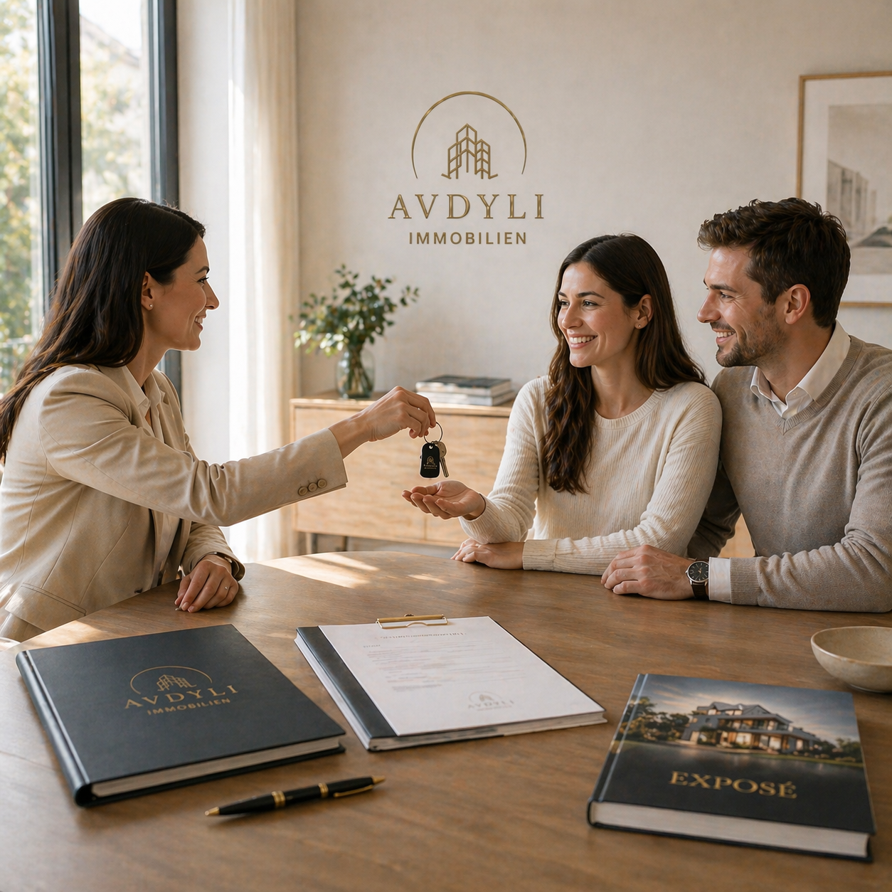 Immobilien Makler Schwaigen Schlüssel Übergabe Immobilienmakler
